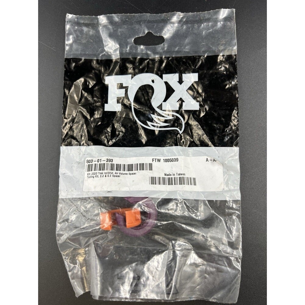 Fox 803-01-203 2020 Trek IsoStrut Air Volume Spacer Tuning Kit 0.2 & 0.3 Spacers